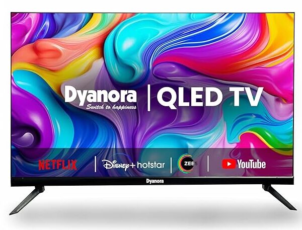 Dyanora Q Series 80 cm (32 inch) QLED HD Ready Smart Android Based TV 3