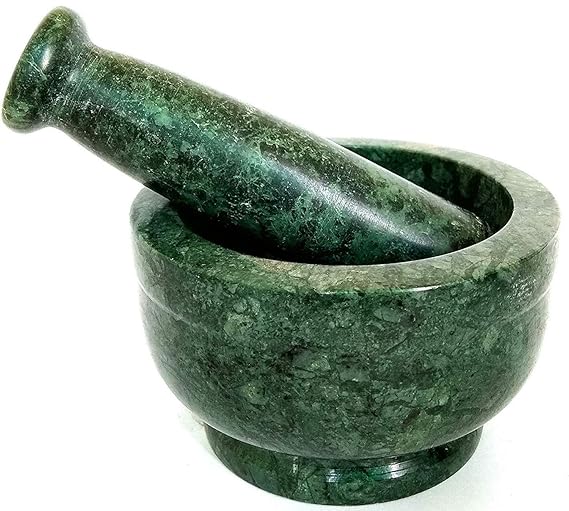 Kharal for Kitchen 4 inches, Green Colour